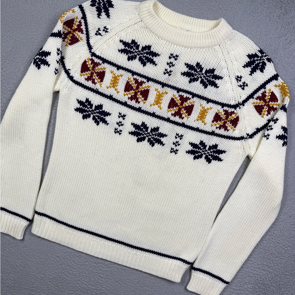 Vintage 90s alpine knit Sweater‎